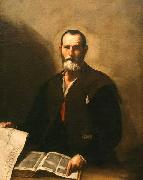 Jose de Ribera Philosopher Crates painting